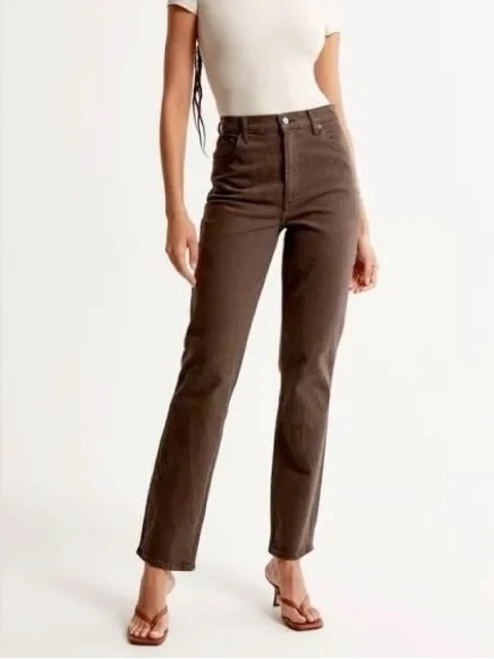 Abercrombie The ‘90s Straight Ultra High Rise Jeans